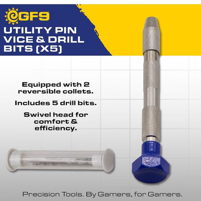 Precision Hobby Tools - Utility Pin Vice &amp; Drill Bits