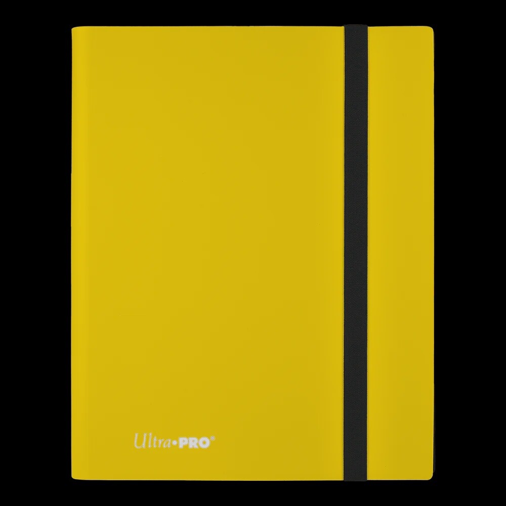 Ultra Pro Eclipse 9 Pocket Portfolio - Lemon Yellow
