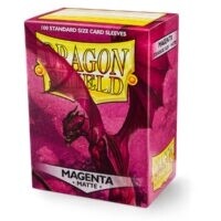 Dragon Shield Sleeves Standard Size 100pk - Matte Magenta