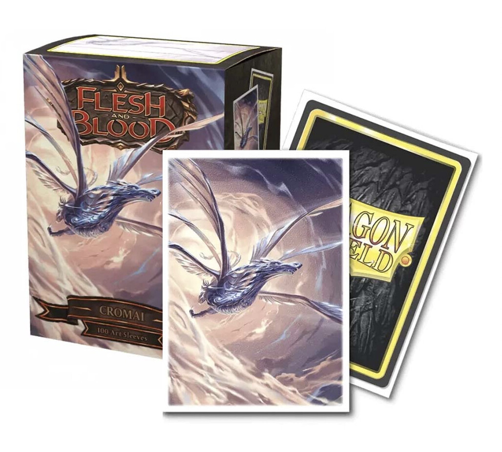 Dragon Shield Sleeves Standard Size 100pk - Flesh and Blood Cromai