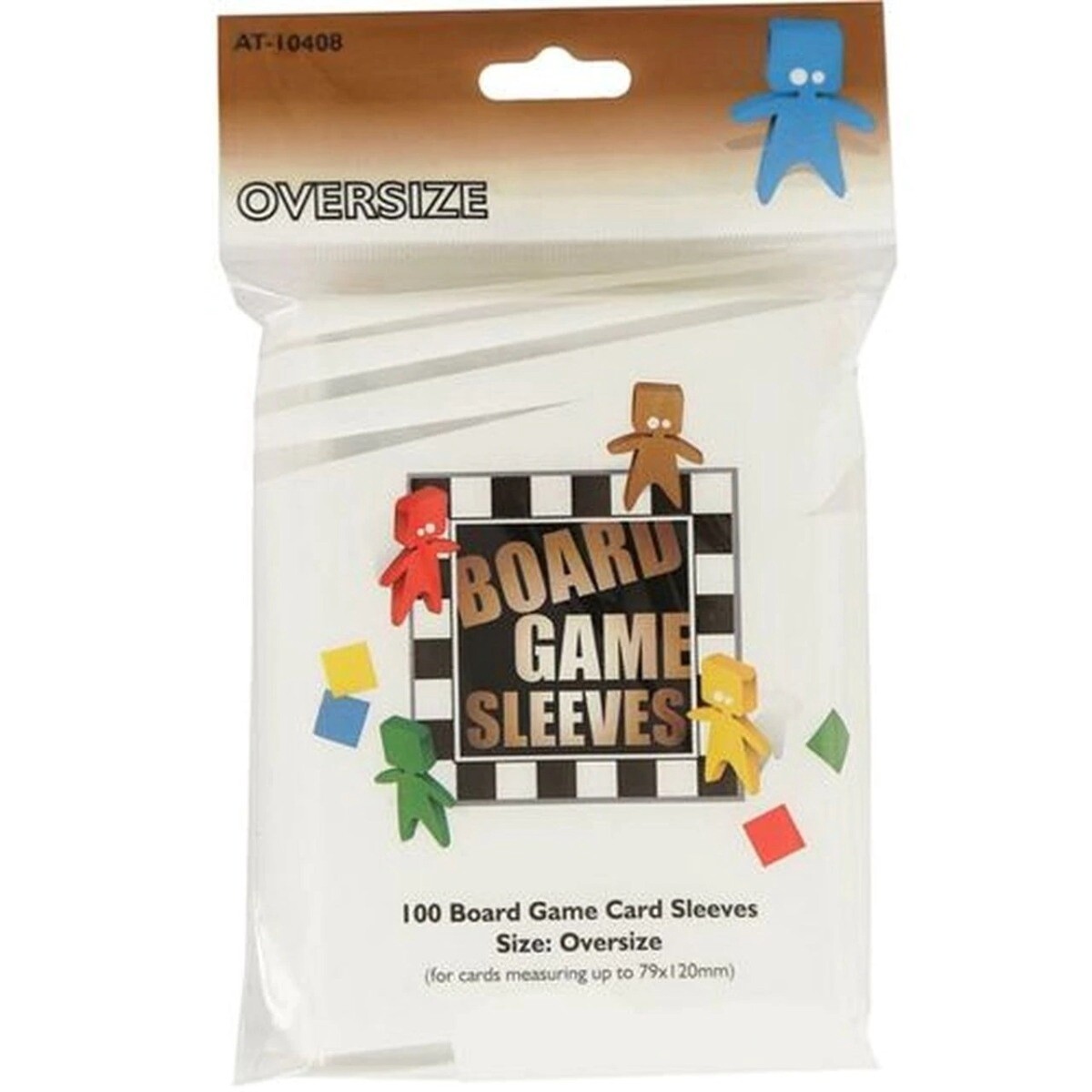 Board Game Sleeves - Oversized 79x120mm 100pk