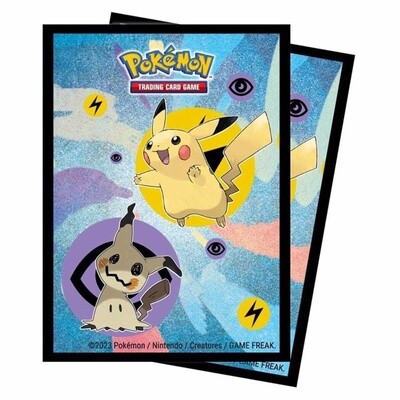 Pokemon - Pikachu &amp; Mimikyu Sleeves (65 Pack)