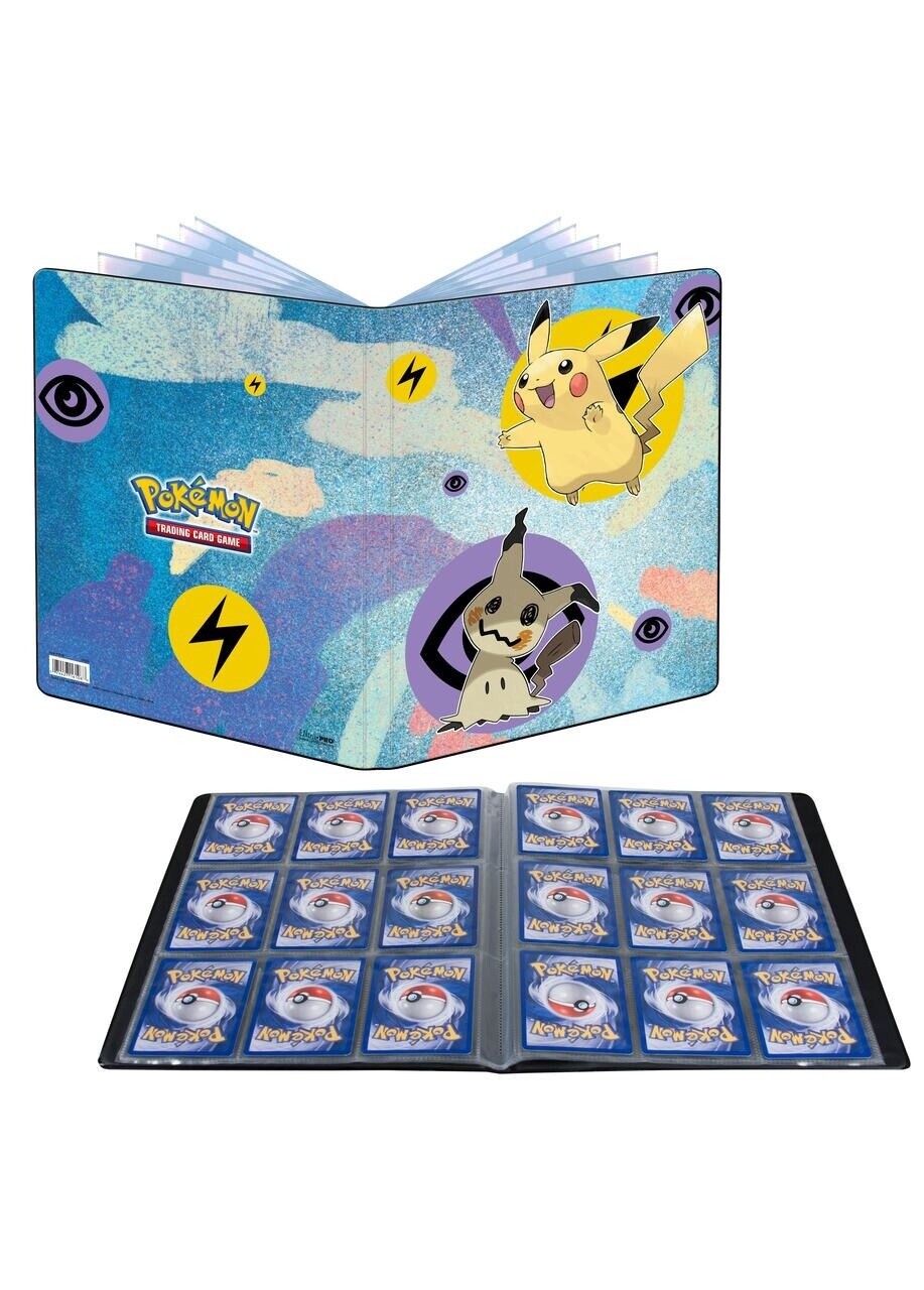 Ultra Pro Pokemon Portfolio 9 Pocket - Pikachu &amp; Mimikyu