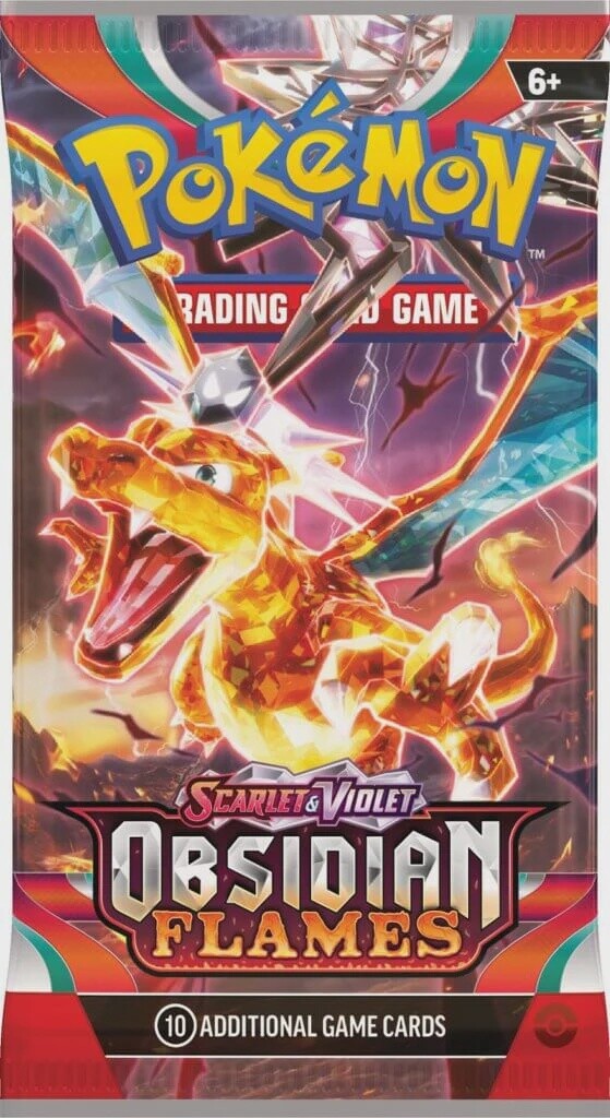 Pokemon: Scarlet &amp; Violet 3 - Obsidian Flames Booster Pack