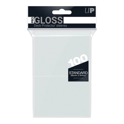 ULTRA PRO Deck Protector - Standard 100ct White/Clear