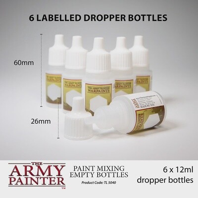 AP – Tool: Paint Mixing Empty Bottles