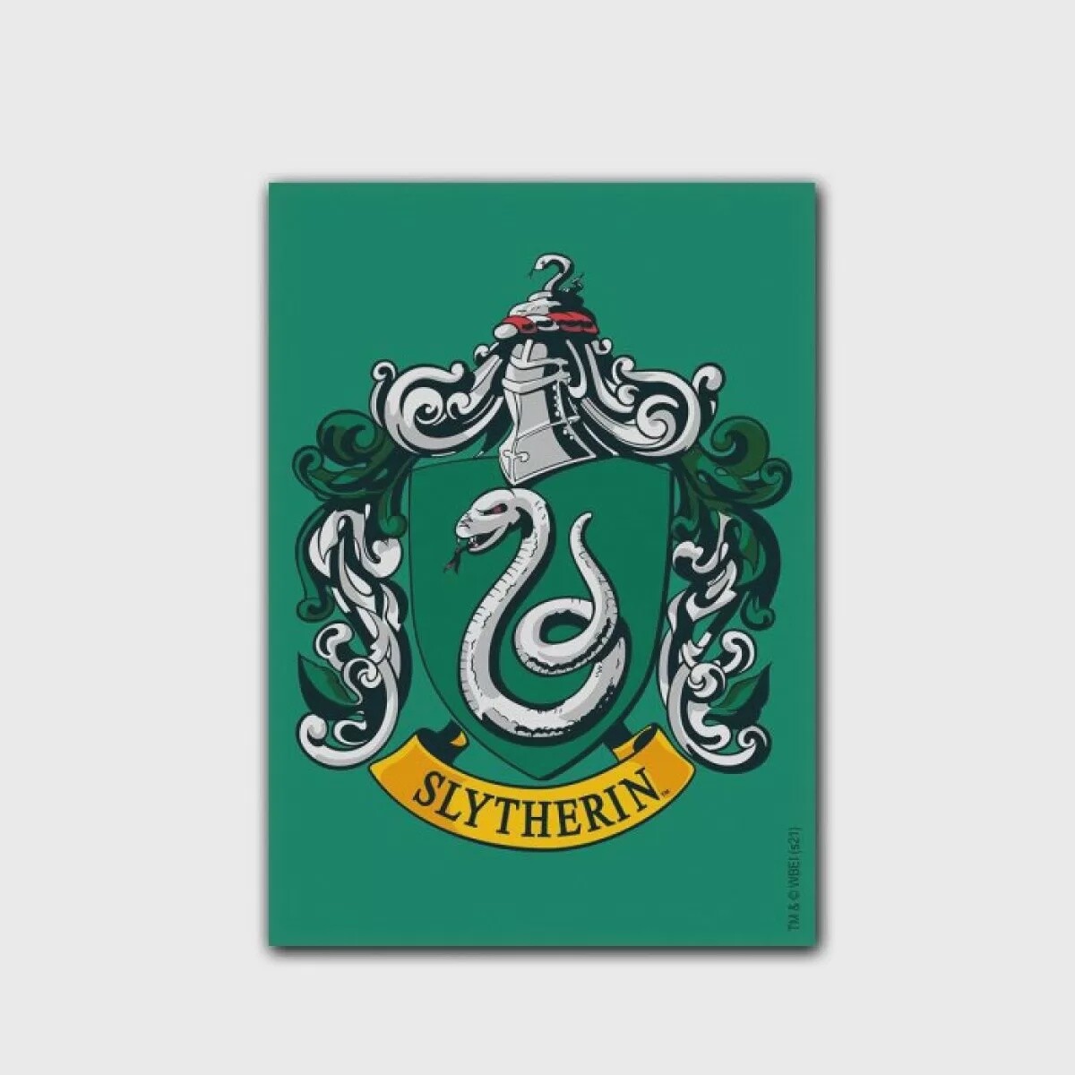 Slytherin Brushed Art - Standard Size 100pk