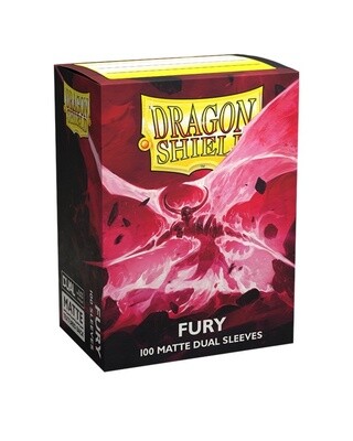 Dragon Shield Sleeves Standard Size 100pk - Dual Matte Fury