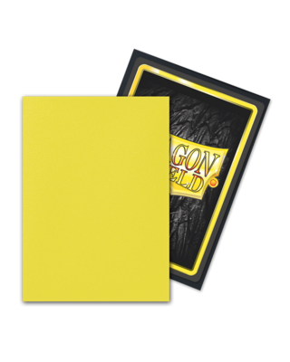 Dragon Shield - Standard Size Dual Matte Lightning Yellow