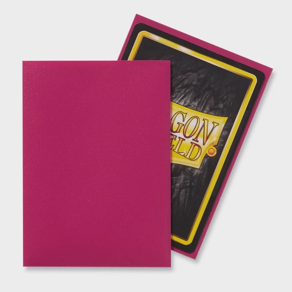 Dragon Shield Sleeves Standard Size 100pk - Matte Magenta