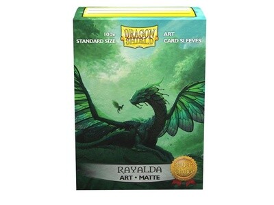 Dragon Shield Sleeves Standard Size 100pk - Rayalda Matte Art