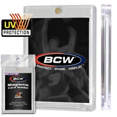 BCW One Touch Magnetic Card Holder 75 Pt Card Standard