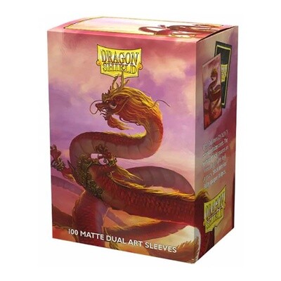 DS Sleeves (100) Dual Art – Wood Dragon 2024