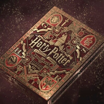 Harry Potter Playing Cards - Red (Gryffindor)