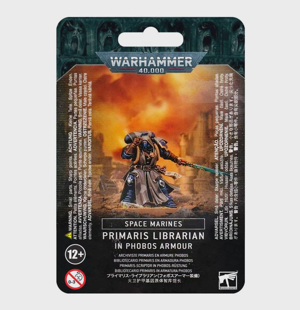 Space Marines: Primaris Librarian In Phobos Armour