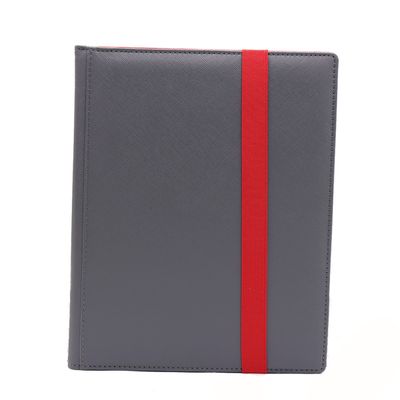 Dex Binder 360 (9-Pocket) Grey/Red