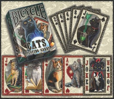 Bicycle: Cats Playing Cards