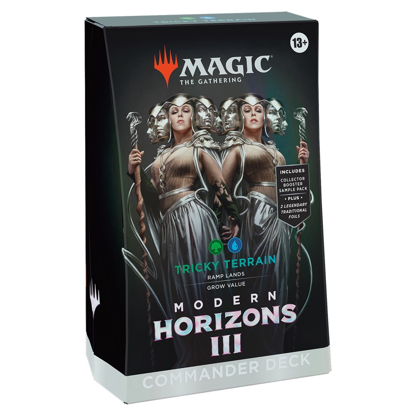 Magic Modern Horizons 3 - Commander Decks, Model: Tricky Terrain