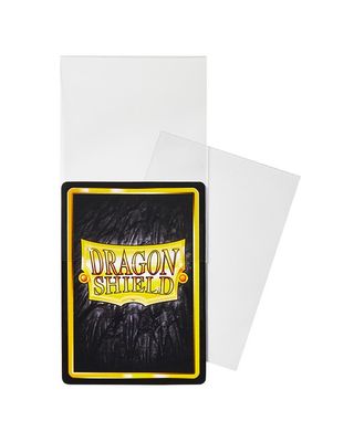 Dragon Shield: Standard Size 100pk Inner Sleeves - Perfect Fit Clear