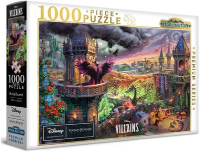 Harlington Thomas Kinkade PQ Disney Maleficent 1000 PCS