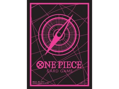 One Piece Black/Pink Sleeves