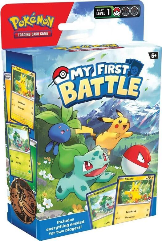 Pokemon TCG - My First Battle Deck, Material: Pikachu &amp; Bulbasaur