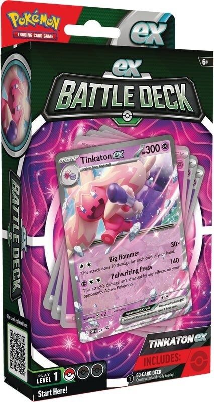 Pokemon Ex Battle Deck - Tinkaton, Material: Tinkaton