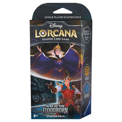 Lorcana: Rise of the Floodborn Starter Deck (Amber &amp; Sapphire)
