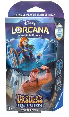 Lorcana: Ursula&#39;s Return - Starter Deck (Sapphire &amp; Steel)