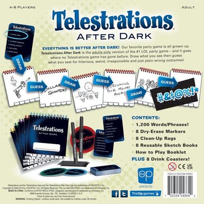 Telestrations After Dark - 8 Players (17+ Years)