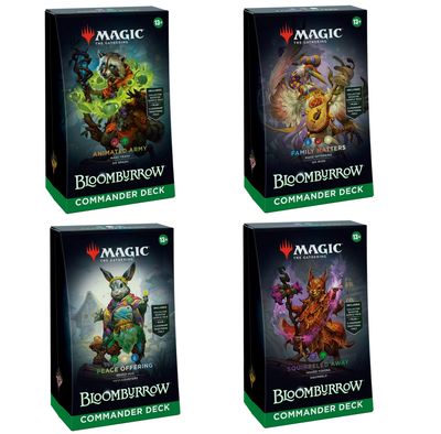 Magic Bloomburrow - Commander Decks