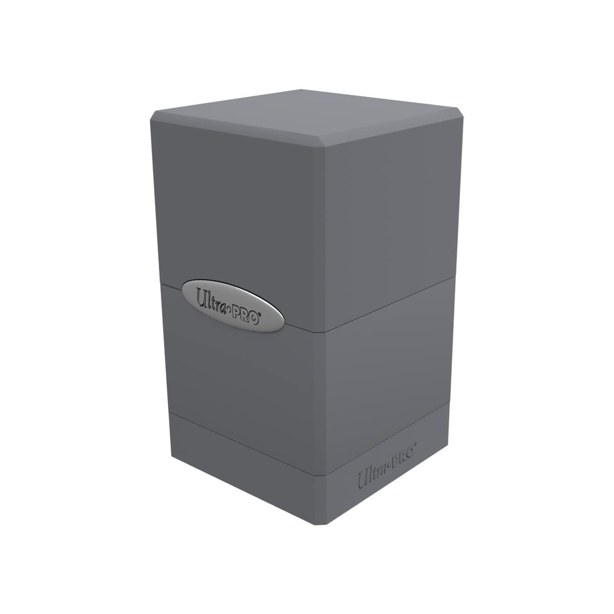 Satin Box Tower Smoke Grey