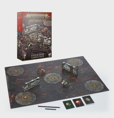 Warhammer Age Of Sigmar: Spearhead - Fire &amp; Jade Gaming Pack