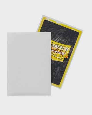 Dragon Shield Sleeves Standard Size 100pk - Matte White