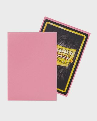 Dragon Shield Sleeves Standard Size 100pk - Matte Pink