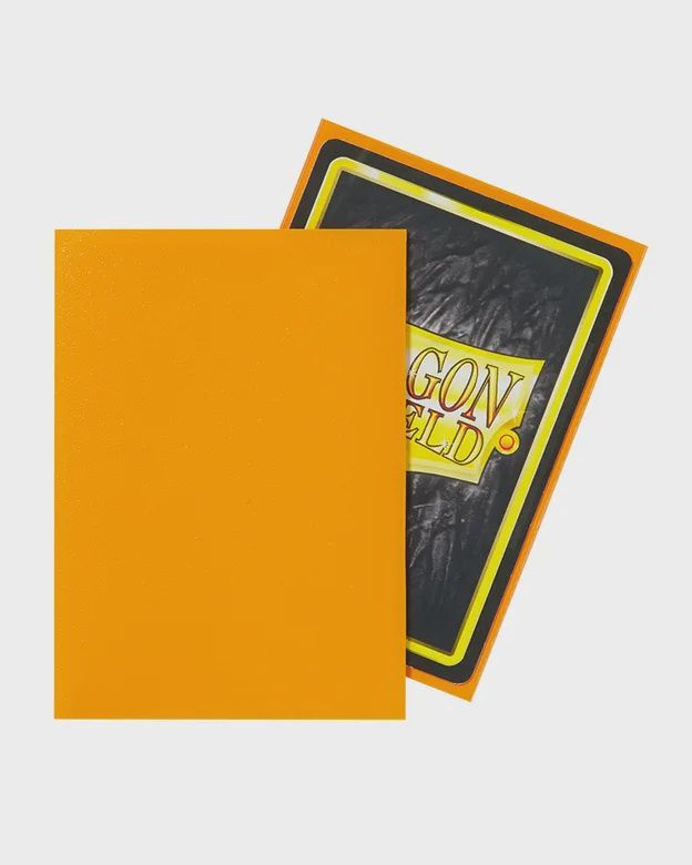 Dragon Shield Sleeves Standard Size 100pk - Matte Orange