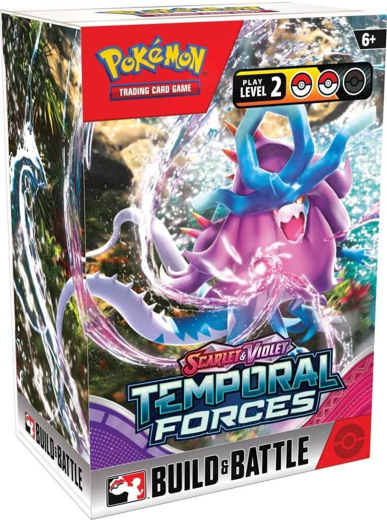 Pokemon TCG: Scarlet &amp; Violet 5 Temporal Forces - Build &amp; Battle Box