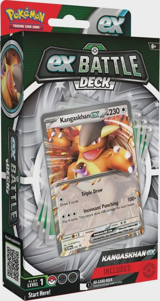 Pokemon: Kangaskhan Ex Battle Deck, Material: Kangaskhan