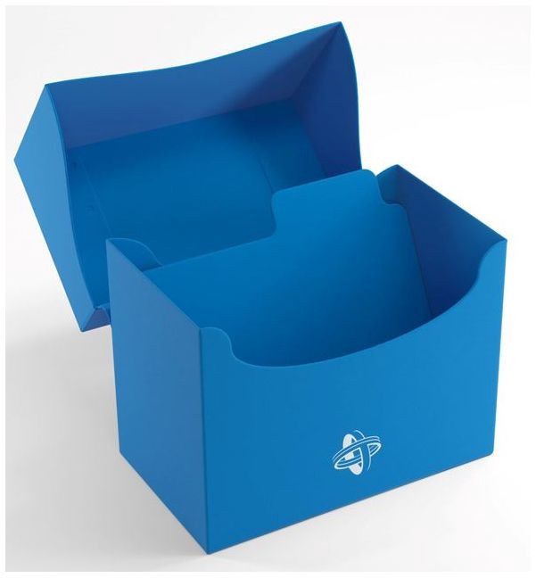 Gamegenic Side Holder Holds 80 Sleeves Deck Box Blue