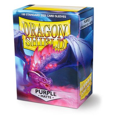 Dragon Shield: Matte Purple Sleeves