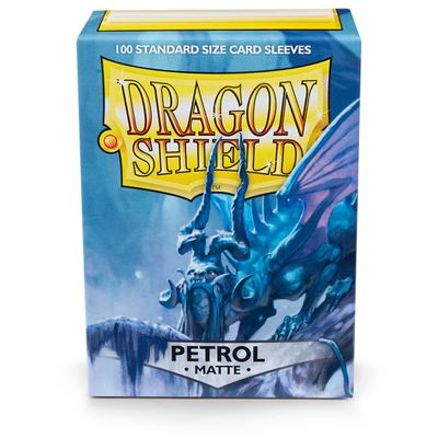 Dragon Shield: Sleeves – Matte – Petrol