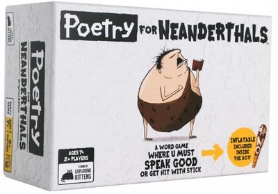 Poetry For Neanderthals (By Exploding Kittens) + Get FREE expansion with purchase.
