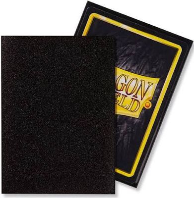 Dragon Shield Sleeves Standard Size 100pk - Matte Jet