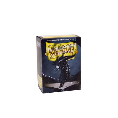 Dragon Shield Sleeves Standard Size 100pk - Matte Jet