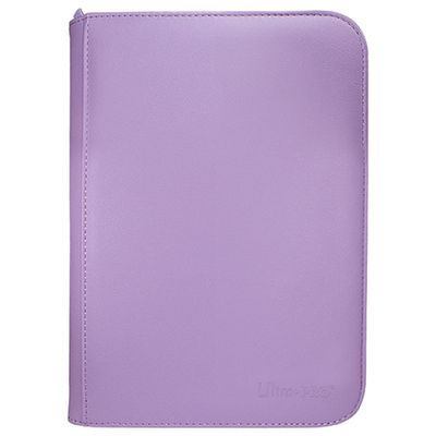 Ultra Pro: VIVID 4-Pocket Zippered PRO Binder - Purple