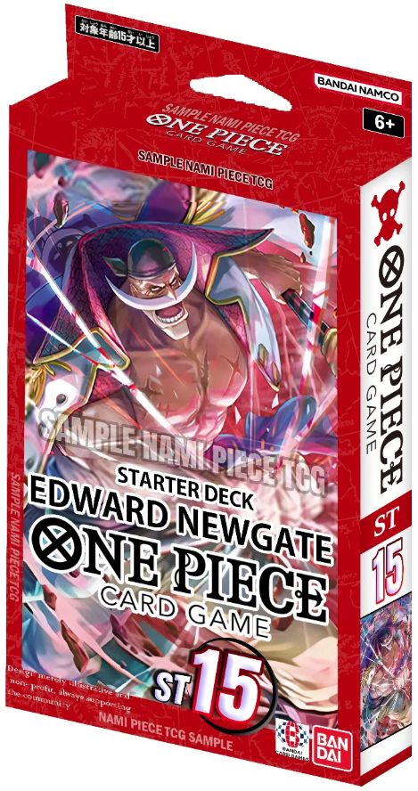 One Piece Starter Deck – (Red) Edward Newgate [ST-15]