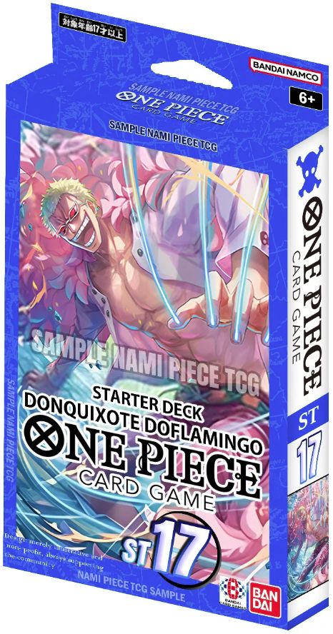 One Piece Starter Deck – (Blue) Donquixote Doflamingo [ST-17]