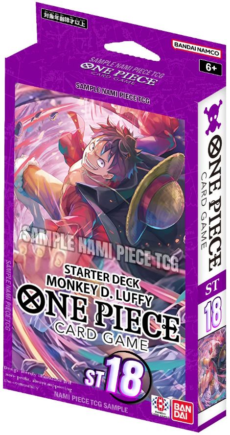 One Piece Starter Deck– (Purple) Monkey D. Luffy [ST-18]