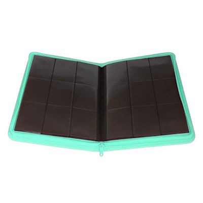 Turquoise - Palms Off Collector’s Series 9 Pocket Zip Binder