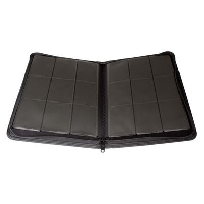 Black - Palms Off Collector’s Series 9 Pocket Zip Binder